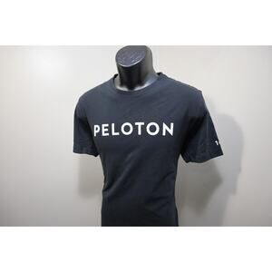 Peloton Tee Shirt Black Short Sleeve Graphic Mens Size Medium